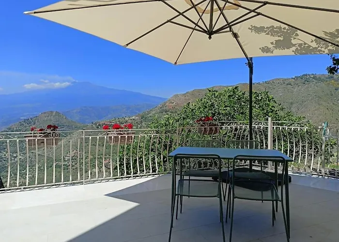 Appartement Stanza Mylai Etna View Castelmola